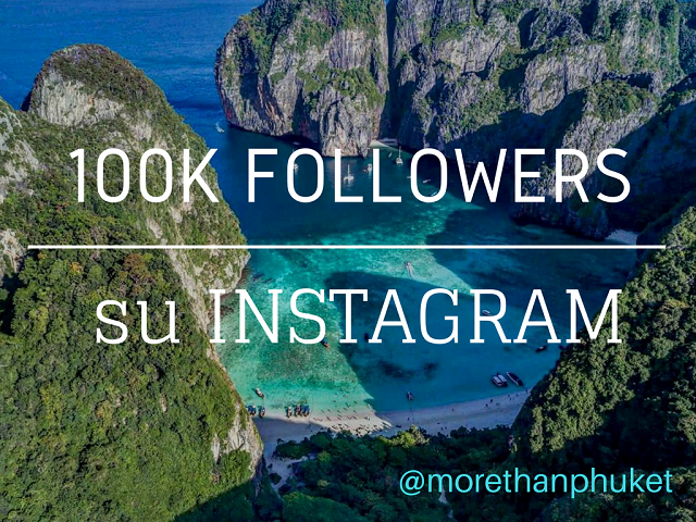 100.000 followers su Instagram