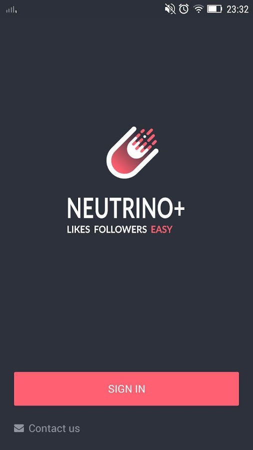 Neutrino+ App Instagram