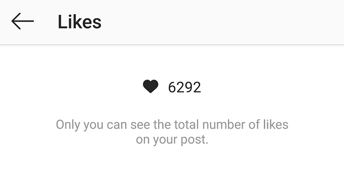 Instagram like statistiche