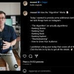 Algoritmo Instagram